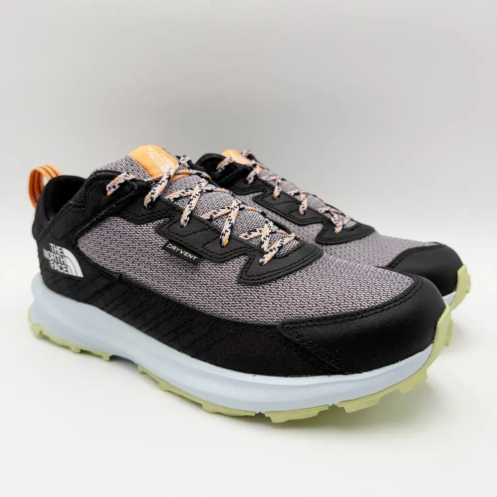 The North Face Fastpack Hiker Shoes Kids Size 7 EU 39 Black Lilac Waterproof NIB